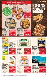 Gazetka promocyjna Kaufland - Prospekt - Gazetka - ważna od 11.09 do 11.09.2024 - strona 27 - produkty: angebot, angebote, apfel, brita, brötchen, burger, butter, eis, ferdi fuchs, fleisch, frischkäse, frischkäsezubereitung, gouda, hartkäse, Hefe, honig, Käse, knoblauch, kuchen, mac, milch, mozzarella, ndk, nuggets, Old Amsterdam, olive, oliven, olivenöl, reis, rel, Ria, schnittkäse, snack, snacks, The Vegetarian Butcher, Ti, Törtchen, Vegeta, weizenbrötchen, ziegenfrischkäse, ZTE