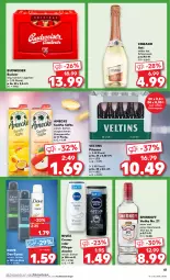 Gazetka promocyjna Kaufland - Prospekt - Gazetka - ważna od 11.09 do 11.09.2024 - strona 47 - produkty: aktionspreis, amecke, angebot, angebote, asti, bier, budweiser, cin, cinzano, Cinzano Asti, creme, deo, dove, dusche, eis, Lagerbier, mac, nivea, orange, orangen, pflegedusche, pils, pilsener, reis, säfte, smirnoff, Ti, veltins, veltins pilsener, vodka, wein