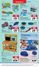 Gazetka promocyjna Lidl - Aktionsprospekt - Gazetka - ważna od 08.06 do 08.06.2024 - strona 19 - produkty: angebot, aufbewahrungsbox, ball, beutel, Brille, coupon, crivit, eimer, eis, gabel, Garten, Gläser, Holz, Kinder, Kreide, küche, latte, leine, Persona, regal, reis, Ria, ring, Schwimmbrille, Sport, tablet, tablett, Tasche, taschen, Ti, tragetasche, uv-schutz, wasser, wasserpistole, wassertank, werkzeug, werkzeuge, Zelt, ZTE