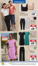 Gazetka promocyjna Lidl - Aktionsprospekt - Gazetka - ważna od 08.06 do 08.06.2024 - strona 34 - produkty: angebot, Bau, baumwolle, Cap, dell, eis, elle, esmara, gin, hose, kleid, leggings, Mode, ndk, reis, Schal, Schale, Stier, Tasche, taschen, Ti, wolle, ZTE