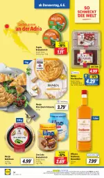 Gazetka promocyjna Lidl - Aktionsprospekt - Gazetka - ważna od 08.06 do 08.06.2024 - strona 44 - produkty: angebot, aufstrich, Birnen, brot, brotaufstrich, coupon, Käse, kuchen, likör, ndk, quark, Ria, Schal, Schale, Ti