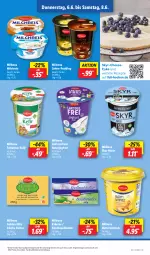 Gazetka promocyjna Lidl - Aktionsprospekt - Gazetka - ważna od 08.06 do 08.06.2024 - strona 47 - produkty: angebot, Bona, butter, Butterschmalz, cheesecake, eier, eis, irische butter, joghur, joghurt, Kefir, knoblauch, Knoblauchbutter, kräuter, malz, Milbona, milch, milchreis, natur, naturjoghurt, pudding, reis, rezept, rezepte, sahne, Schmalz, Skyr, Ti, ZTE