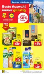 Gazetka promocyjna Lidl - Aktionsprospekt - Gazetka - ważna od 08.06 do 08.06.2024 - strona 50 - produkty: angebot, coupon, dallmayr, dallmayr prodomo, eintöpfe, eis, erasco, Kuschelweich, ndk, prodomo, reis, Schal, Schale, tee, Ti, volvic, weichspüler