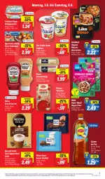 Gazetka promocyjna Lidl - Aktionsprospekt - Gazetka - ważna od 08.06 do 08.06.2024 - strona 9 - produkty: angebot, auer, backfisch, Bau, Bauer, Cap, cappuccino, cin, coupon, eis, elle, feinkost, filet, fisch, fleisch, Fleischalternative, hafer, heinz, ice tea, iglo, ilag, joghur, joghurt, kölln, latte, lipton, lipton ice tea, müsli, Nescafé, nescafé gold, Popp, rama, reis, resa, ritter, ritter sport, salat, sauce, saucen, Schal, snack, Sport, teller, Ti, tomate, tomaten, Vegane Fleisch, ZTE