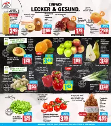 Gazetka promocyjna Hit - Wochenprospekt - Gazetka - ważna od 09.11 do 09.11.2024 - strona 2 - produkty: alexa, apfel, auer, aufstrich, aus dem kühlregal, avocado, bio, bio hit, Birnen, braten, brot, brotaufstrich, butter, clementinen, discount, eintopf, eis, Elan, flasche, fleisch, frucht, früchte, fruchtfleisch, glasflasche, grana, granatapfel, grill, ingwer, kiwi, Kiwi Gold, kühlregal, mac, navelina, nuss, orange, orangen, paprika, paprika rot, Rana, Rauch, regal, reis, rwe, saft, salat, Schal, Schale, snack, strauchtomaten, tafeläpfel, tafelbirnen, Ti, tisch, tomate, tomaten, topf, true fruits, walnuss, zespri, ZTE