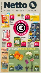 Gazetka promocyjna Netto - Woche 43 - Gazetka - ważna od 29.10 do 29.10.2022 - strona 1 - produkty: beere, beeren, bier, blume, blumen, blumenkohl, butter, coppenrath, ecco, eis, flasche, frucht, fruchtsecco, Goldstücke, gutschein, gutscheine, heidelbeere, heidelbeeren, markenbutter, orange, orangen, orchidee, pils, pilsener, reis, rotkäppchen, spreewaldhof, Stier, Ti, topf