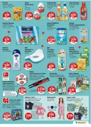 Gazetka promocyjna Vmarkt - Prospekte - Gazetka - ważna od 24.09 do 24.09.2025 - strona 19 - produkty: Bad, ball, banane, Bau, baumwolle, bebivita, beutel, bübchen, buch, cola, decke, elle, flasche, früchte, Fußball, hitschler, Hobby, je 1-liter-flasche, kakao, Kinder, kindermilch, kleid, Lusti, mais, Malbuch, milch, Mode, nuk, quetschbeutel, Ria, shirt, Spiele, T-Shirt, Ti, tisch, topf, valensina, vita, wolle