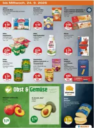 Gazetka promocyjna Vmarkt - Prospekte - Gazetka - ważna od 24.09 do 24.09.2025 - strona 27 - produkty: arla, auer, avocado, barilla, Becher, beutel, butter, buttermilch, decke, finello, flasche, galbani, gin, gurke, gurken, hengstenberg, Heu, heumilch, Käse, käsetheke, Kraut, Kühne, mikado, milch, mozzarella, Müller, pasta, reine buttermilch, rel, Sauerkraut, schnittkäse, südtiroler, Ti, wein, Weinsauerkraut