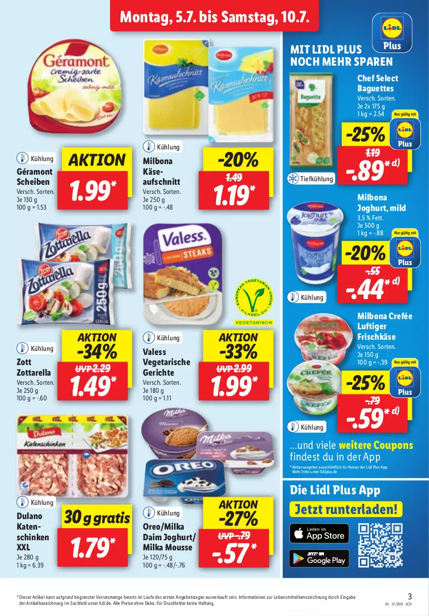 Aktueller Prospekt Lidl - Aktionsprospekt - von 05.07 bis 10.07.2021 - strona 3