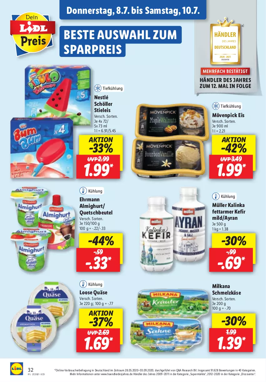 Aktueller Prospekt Lidl - Aktionsprospekt - von 05.07 bis 10.07.2021 - strona 32