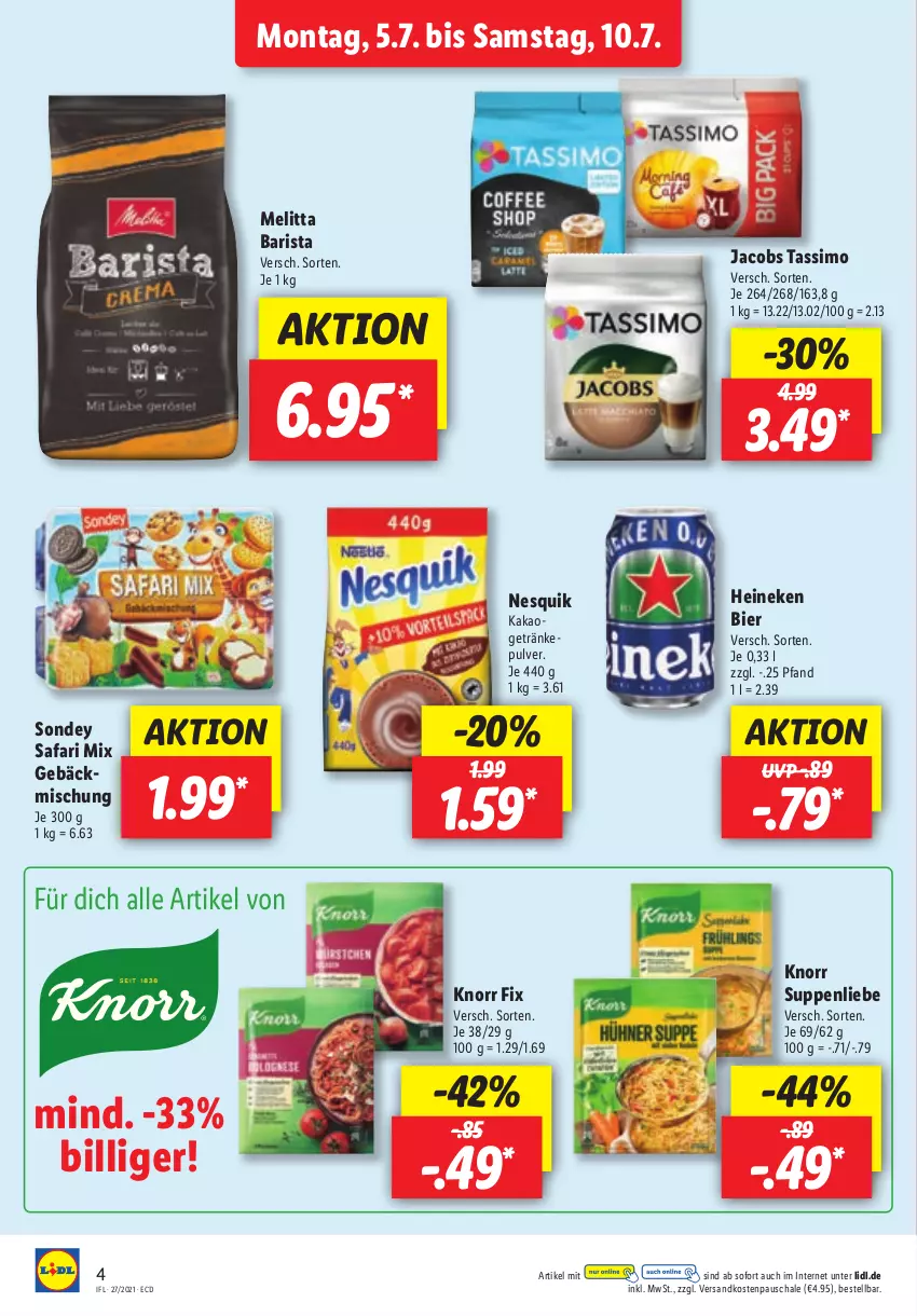 Aktueller Prospekt Lidl - Aktionsprospekt - von 05.07 bis 10.07.2021 - strona 4