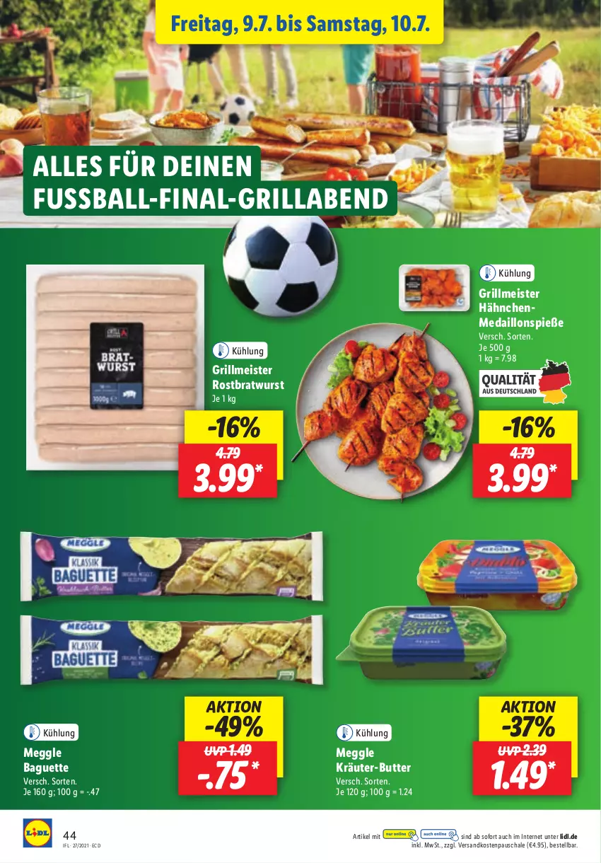 Aktueller Prospekt Lidl - Aktionsprospekt - von 05.07 bis 10.07.2021 - strona 44