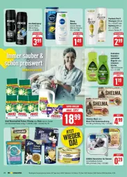 Gazetka promocyjna Edeka - Prospekte - Gazetka - ważna od 07.09 do 07.09.2024 - strona 28 - produkty: ariel, ariel waschmittel, axe, body, bodyspray, deka, dusche, eis, flasche, geschirr, katzennahrung, lebensmittel, limo, limonen, nassfutter, nivea, olive, palmolive, pantene, pantene pro-v, Pods, pro-v, reis, Schal, Schale, shampoo, spülmittel, spülung, spülung 200 ml, Ti, universal pulver, waschmittel, ZTE