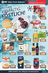 Gazetka promocyjna Combi - Prospekte - Gazetka - ważna od 24.12 do 24.12.2021 - strona 16 - produkty: aceto, aceto balsamico, altenburger, angebot, angebote, Apotheke, balsam, balsamico, barilla, Becher, burger, creme, Datteln, flasche, frischkäse, gin, Käse, Mantel, meica, Mode, olive, oliven, olivenöl, pasta, pastete, pflaume, pflaumen, Ragout, sauce, saucen, senf, Speck, suppe, suppen, Trüffel, ziegenfrischkäse