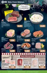 Gazetka promocyjna Combi - Prospekte - Gazetka - ważna od 24.12 do 24.12.2021 - strona 4 - produkty: aufschnitt, beere, beeren, braten, bratenaufschnitt, brokkoli, creme, eier, eis, elle, filet, fleisch, Fleischerei, fleischwurst, gurke, gurken, hinterkochschinken, kartoffel, kartoffeln, kartoffelsalat, kernschinken, knoblauch, kochschinken, mac, mit oder ohne knoblauch, pastete, pfeffer, ring, rohschinken, rosmarin, salami, salat, salatcreme, Schere, schinken, schinkenwurst, schwein, schweine, schweinefilet, schweinefleisch, Spezi, Ti, Trüffel, truthahn, wein, weine, Weißwurst, wiener, wiener würstchen, wurst, würstchen, zwiebel, zwiebeln