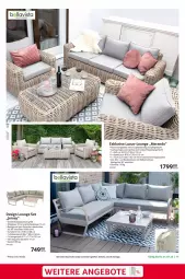Gazetka promocyjna Selgros - Non Food - Gazetka - ważna od 30.04 do 30.04.2025 - strona 17 - produkty: aluminiumgestell, eis, elle, erde, glasplatte, Holz, kissen, latte, reis, Rückenkissen, sessel, Sitzhöhe, sitzkissen, Sofa, Ti, tisch