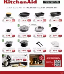 Gazetka promocyjna Edeka - Prospekte - Gazetka - ważna od 12.09 do 12.09.2026 - strona 25 - produkty: Backform, bambus, decke, Deckel, deka, eis, elle, Glasdeckel, handtücher, KitchenAid, Kochtopf, küche, Küchen, Löffel, pasta, pfanne, Quiche, reis, schmorpfanne, schüssel, Ti, topf, tücher