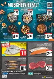 Gazetka promocyjna Edeka - Angebote der Woche - Gazetka - ważna od 30.09 do 30.09.2023 - strona 24 - produkty: aktionspreis, aqua, bio, Dorade, dorade royal, eis, elle, ente, filet, fisch, fische, Fischer, fischtheke, fleisch, küche, lachs, lachsfilet, lebensmittel, leine, mac, Makrele, Muscheln, omega, Omega-3, papier, reis, rel, rwe, Schere, Sylter, tee, thunfisch, Ti, tisch