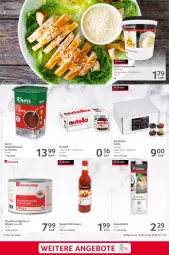 Gazetka promocyjna Selgros - Food - Gazetka - ważna od 18.09 do 18.09.2024 - strona 29 - produkty: braten, chili, eimer, eis, feinkost, fisch, flasche, knorr, kokos, kokosmilch, konfitüre, konfitüre extra, mayonnaise, milch, nutella, reis, salat, sauce, thunfisch, Ti, wasser, Yo