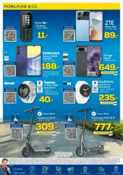 Gazetka promocyjna Euronics - Prospekte - Gazetka - ważna od 19.05 do 19.05.2024 - strona 16 - produkty: Birnen, buch, consors finanz, eimer, eis, garmin, Handy, LG, monati, Samsung, scooter, smartwatch, Ti, ZTE