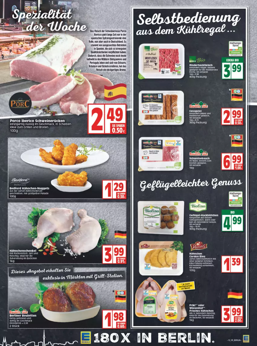 Aktueller Prospekt Edeka - Angebote der Woche - von 21.03 bis 26.03.2022 - strona 5 - produkty: auer, backofen, Bau, Bauer, berliner, bio, braten, cordon bleu, deka, edeka bio, eis, fleisch, Geflügel, gewürz, grill, hackfleisch, hähnchenbrust, Hähnchenfleisch, hähnchenschenkel, henkel, Heu, ideal zum grillen, Käse, kräuter, kräutern, küche, Küchen, LG, mac, Maus, nuggets, nuss, Ofen, reis, rind, rinder, rinderhackfleisch, schenkel, schinken, schwein, schweine, Schweinebauch, schweinerücken, tee, Ti, wein, weine, wiesenhof, Wild