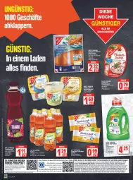 Gazetka promocyjna Edeka - Angebote der Woche - Gazetka - ważna od 26.03 do 26.03.2022 - strona 16 - produkty: angebot, angebote, arla, Becher, deka, discount, eis, eistee, elle, flasche, fleisch, fleischsalat, frucht, gurke, gurken, kartoffel, kartoffelsalat, LG, papier, rel, salat, tee, telefon, Ti, uhr, vollwaschmittel, waschmittel, würstchen, zucker