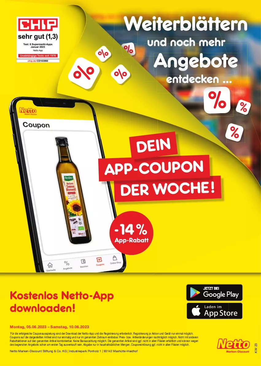 Aktueller Prospekt Netto Marken-Discount - Filial-Angebote - von 05.06 bis 10.06.2023 - strona 41 - produkty: angebot, angebote, coupon, coupons, decke, discount, eis, Holz, LG, marken-discount, reis, Ti, ZTE