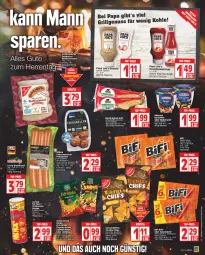 Gazetka promocyjna Edeka - Angebote der Woche - Gazetka - ważna od 13.05 do 13.05.2023 - strona 11 - produkty: backofen, backofen und, Becher, beutel, blume, blumen, blumenöl, bockwurst, braten, bratwurst, brot, chips, curry, deka, dell, eis, elle, feinschmecker, flasche, fleisch, frikadellen, Frit-Sticks, funny-frisch, geback, grill, kartoffel, ketchup, LG, Mantel, nic nac's, nudel, nudelsalat, nuss, Ofen, Papa Joe's, paprika, pfanne, reis, rind, rindfleisch, ring, rostbratwurst, salami, salat, sauce, saucen, snack, sonnenblume, sonnenblumen, sonnenblumenöl, Ti, tomate, tomaten, tomatenketchup, top-preis, tortilla, wurst, ZTE