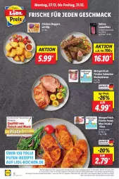 Gazetka promocyjna Lidl - Aktionsprospekt - Gazetka - ważna od 01.01 do 01.01.2022 - strona 12 - produkty: braten, chicken nuggets, dip, discount, eis, filet, filets, fleisch, gewürz, lamm, Lammfilets, lebensmittel, mac, marinade, monitor, nuggets, pril, pute, reis, rezept, rezepte, schwein, schweine, schweinenacken, steak, steaks, Ti, wein, weine, wurst