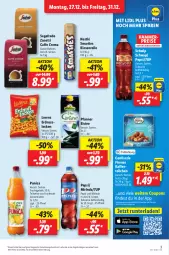 Gazetka promocyjna Lidl - Aktionsprospekt - Gazetka - ważna od 01.01 do 01.01.2022 - strona 3 - produkty: 7UP, angebot, bohne, bohnen, caffe, coupon, coupons, eis, eistee, erdnuss, frucht, fruchtsaft, kaffee, lorenz, Mirinda, nestlé, nuss, pepsi, pfanne, Pfanner, punica, reis, rind, saft, Schwip Schwap, Segafredo, smarties, tee, Ti, ZTE