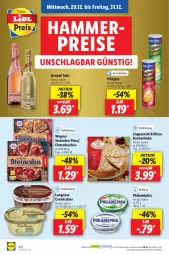 Gazetka promocyjna Lidl - Aktionsprospekt - Gazetka - ważna od 01.01 do 01.01.2022 - strona 40 - produkty: coppenrath, cremissimo, eis, elle, flammkuchen, henkel, henkell, henkell sekt, kuchen, kuchenliebe, lamm, langnese, langnese cremissimo, ndk, Ofen, philadelphia, pizza, pringles, reis, ring, Schal, Schale, sekt, sim, steinofen, steinofen pizza, teller, Ti, wagner