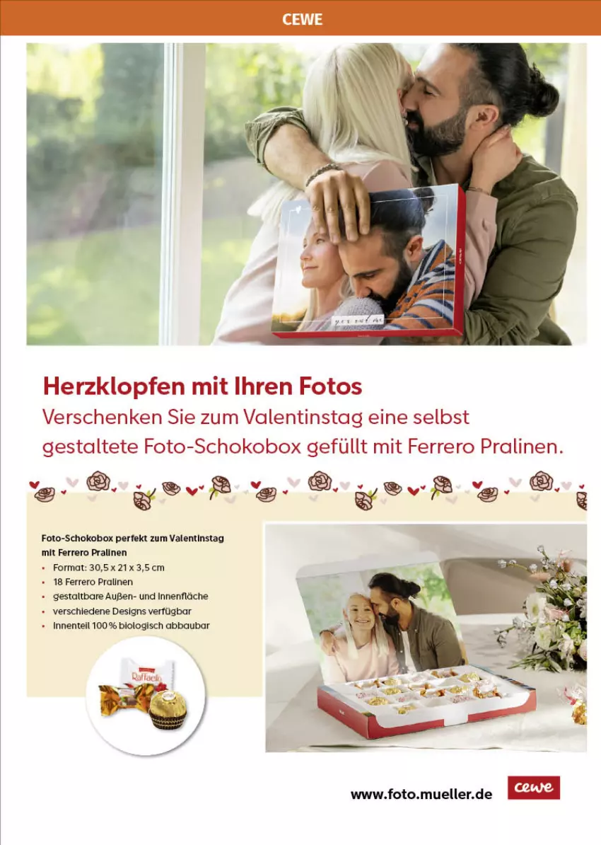 Aktueller Prospekt Mueller - Müller Prospekt - von 31.01 bis 05.02.2022 - strona 16 - produkty: Abba, Bau, bio, ente, ferrero, pralinen, schoko, Ti