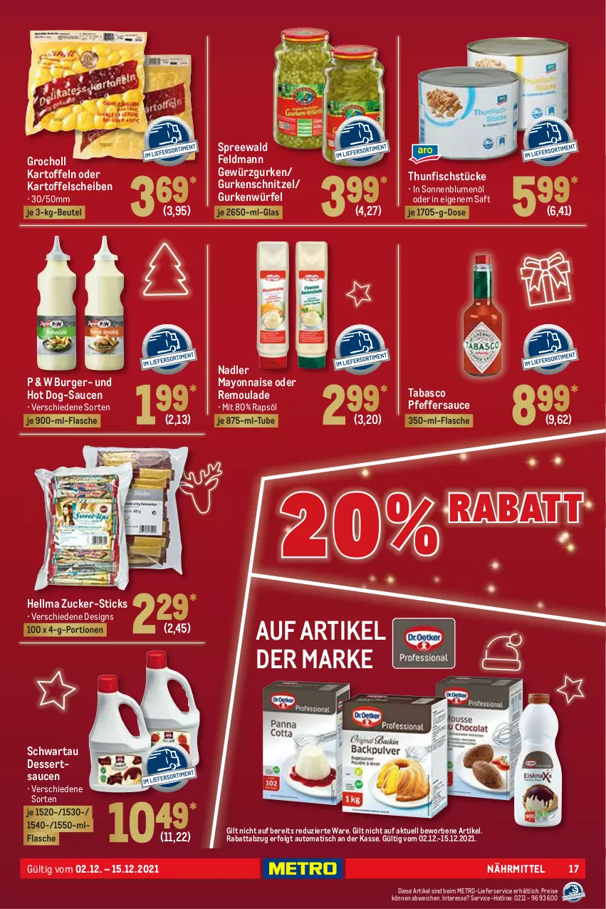 Aktueller Prospekt Metro - GastroJournal - von 02.12 bis 15.12.2021 - strona 17