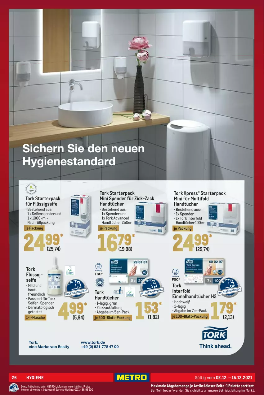 Aktueller Prospekt Metro - GastroJournal - von 02.12 bis 15.12.2021 - strona 26