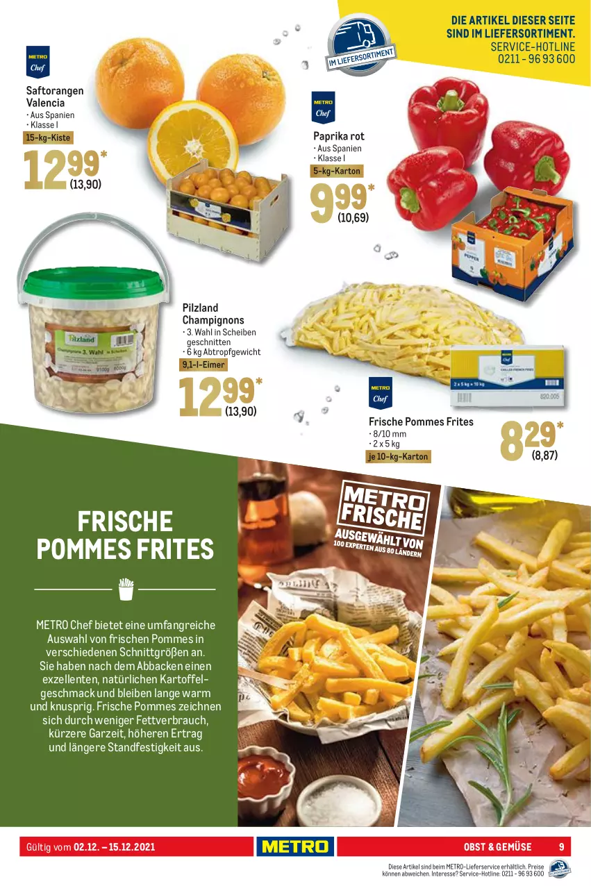 Aktueller Prospekt Metro - GastroJournal - von 02.12 bis 15.12.2021 - strona 9