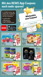 Gazetka promocyjna Rewe - Prospekte - Gazetka - ważna od 09.12 do 09.12.2023 - strona 3 - produkty: backfisch, barilla, Becher, bohne, bohnen, coupon, coupons, danone, danone fruchtzwerge, dreamies, eis, filegro, fisch, frucht, fruchtzwerge, iglo, jacobs, Müller, müllerin art, Ofen, ofen-backfisch, papier, payback, pesto, Rauch, reis, Schal, Schale, smartphone, snack, Tasche, taschen, Ti, toilettenpapier, whiskas, zewa