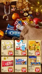 Gazetka promocyjna Rewe - Prospekte - Gazetka - ważna od 09.12 do 09.12.2023 - strona 7 - produkty: cremys, debeukelaer, ferrero, Ferrero Rocher, Kinder, Kinder Schokobons, kitkat, knoppers, leibniz, nestlé, nuss, nussriegel, prinzen rolle, riegel, schoko, storck, Ti