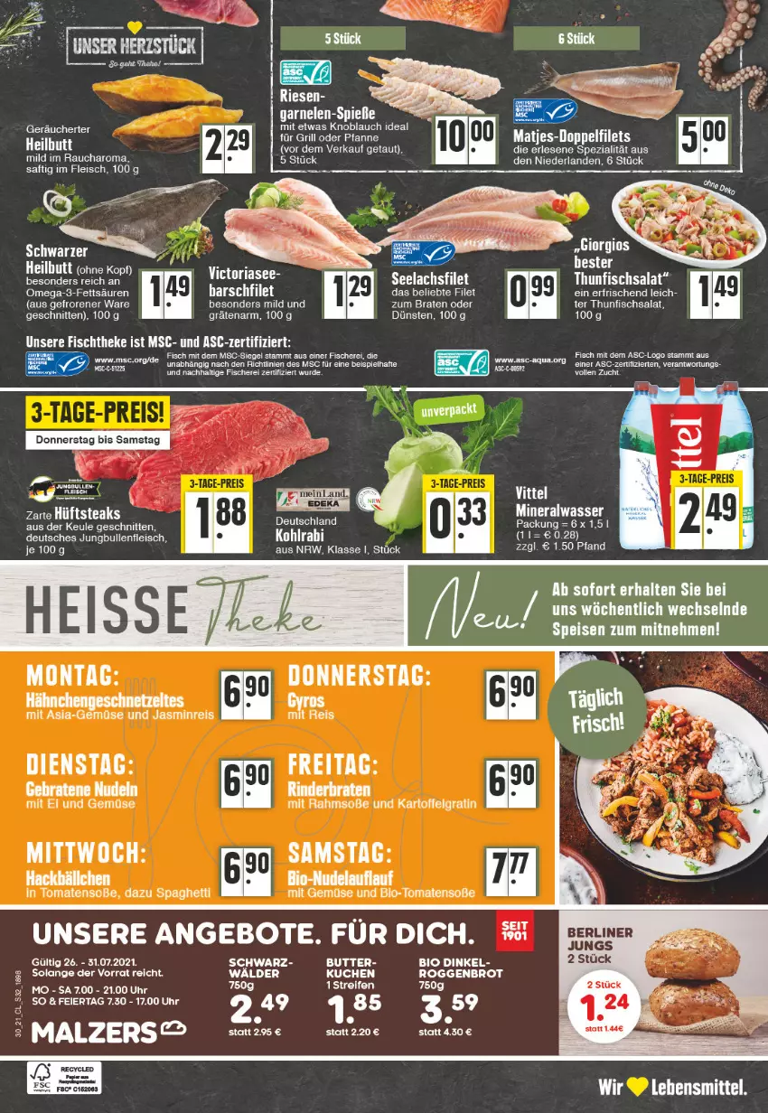 Aktueller Prospekt Edeka - Angebote der Woche - von 26.07 bis 31.07.2021 - strona 32