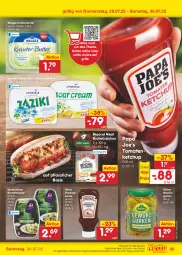 Gazetka promocyjna Netto Marken-Discount - Filial-Angebote - Gazetka - ważna od 30.07 do 30.07.2022 - strona 35 - produkty: aioli, angebot, apostels, bestpreis, butter, eis, feinkost, gewürz, Gewürzgurke, gewürzgurken, grill, gurke, gurken, heinz, kartoffel, kartoffelsalat, ketchup, kräuter, kräuterbutter, Kühne, meggle, reis, salat, sauce, sour cream, spreewälder, Ti, tomate, tomaten, tomatenketchup, usb, würstchen, Yo, zaziki, ZTE