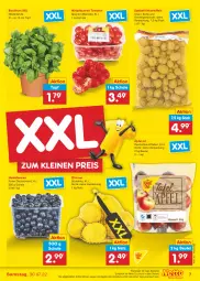 Gazetka promocyjna Netto Marken-Discount - Filial-Angebote - Gazetka - ważna od 30.07 do 30.07.2022 - strona 7 - produkty: angebot, basilikum, beere, beeren, bestpreis, beutel, eis, Frühkartoffeln, heidelbeere, heidelbeeren, kartoffel, kartoffeln, leine, pflaume, pflaumen, reis, sac, Schal, Schale, speisefrühkartoffeln, Ti, tomate, tomaten, topf, usb, zitrone, zitronen, ZTE