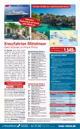 Gazetka promocyjna Rewe Reisen - Reiseprospekt - Gazetka - ważna od 29.03 do 29.03.2024 - strona 16 - produkty: ACC, asti, Bad, buch, decke, dusche, eis, elle, ente, inklusivleistungen, kreuzfahrten, lion, Persona, pool, reis, reiseverlauf, rel, rum, Sport, Thea, Ti, tisch, uhr, valletta, wellnessbereich