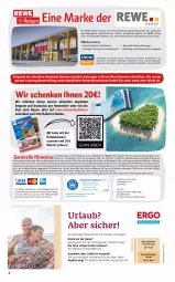 Gazetka promocyjna Rewe Reisen - Reiseprospekt - Gazetka - ważna od 29.03 do 29.03.2024 - strona 2 - produkty: alpro, angebot, angebote, auer, Bad, buch, drucker, eier, eis, elle, Engel, ente, erde, gin, Handy, inklusivleistungen, kamera, kerze, LG, mastercard, natur, papier, reis, reiseveranstalter, rel, ring, Spezi, Ti, top-preis, uhr, ZTE