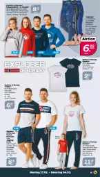 Gazetka promocyjna Netto - Woche 9 - Gazetka - ważna od 04.03 do 04.03.2023 - strona 15 - produkty: Bau, baumwolle, bermuda, gin, hose, jeans, Jogginghose, Langarmshirt, Pyjama, Ria, shirt, T-Shirt, Tasche, taschen, Ti, wolle