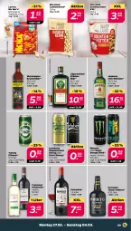 Gazetka promocyjna Netto - Woche 9 - Gazetka - ważna od 04.03 do 04.03.2023 - strona 9 - produkty: carlsberg, Cashew, cashewkerne, drink, eis, energy drink, ente, entrecôte, erdnüsse, freixenet, Germ, irish whiskey, jägermeister, jameson, kräuter, kräuterlikör, likör, lorenz, Meister, monster, pils, pilsener, Portwein, studentenfutter, Ti, valdo, wein, whiskey