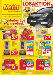 Gazetka promocyjna Netto Marken-Discount - Filial-Angebote - Gazetka - ważna od 03.09 do 03.09.2022 - strona 1 - produkty: angebot, ariel, ariel waschmittel, beste butter, bestpreis, budweiser, butter, cocktail, dallmayr, dallmayr prodomo, eis, fleisch, frau antje, gin, hackfleisch, hackfleisch gemischt, kaffee, ndk, prodomo, reis, rind, rispentomaten, Schal, Schale, schwein, Streichzart, Ti, tomate, tomaten, versandkostenfrei, waschmittel, wein, ZTE