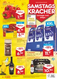 Gazetka promocyjna Netto Marken-Discount - Filial-Angebote - Gazetka - ważna od 03.09 do 03.09.2022 - strona 40 - produkty: alkohol, angebot, angebote, baileys, bestpreis, bohne, bohnen, bohnenkaffee, discount, eis, gin, Holz, irish cream, kaffee, kracher, krombache, krombacher, krombacher pils, likör, löslicher bohnenkaffee, marinade, marken-discount, milch, ndk, Nescafé, nescafé gold, paprika, paprika rot, pils, reis, schwein, schweine, steak, steaks, Ti, versandkostenfrei, vollmilch, wein, weine, Weste, ZTE