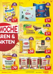 Gazetka promocyjna Netto Marken-Discount - Filial-Angebote - Gazetka - ważna od 03.09 do 03.09.2022 - strona 9 - produkty: angebot, banane, bananen, bestpreis, Casali, dallmayr, eis, früchte, gin, hülsenfrüchte, kaffee, kaffeepads, kakao, mais, nesquik, orange, orangen, reis, ritter, ritter sport, schoko, Schokobananen, senf, Sport, Ti, ZTE, zucker