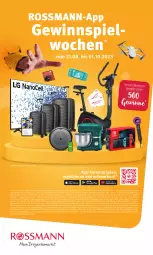 Gazetka promocyjna Rossmann - Prospekte - Gazetka - ważna od 08.09 do 08.09.2023 - strona 5 - produkty: DJI, Drohne, Drohnen, Dyson, eis, erde, gewinnspiel, gutschein, gutscheine, haartrockner, IRobot, kamera, Kameras, koffer, küche, Küchen, küchenmaschine, LG, mac, nintendo, Nintendo Switch, orange, Roomba, Samsung, samsung galaxy, Saugroboter, severin, Spiele, Ti, Trockner, wedel