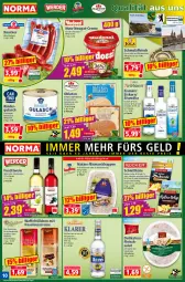 Gazetka promocyjna Norma - Norma - Gazetka - ważna od 17.10 do 17.10.2022 - strona 10 - produkty: aktionspreis, apfel, Becher, bismarck, braten, burger, creme, dressing, eis, flasche, fleisch, fleischsalat, frucht, gulasch, gurke, haselnuss, Haselnusscreme, Käse, knacker, korn, kräuter, Kreide, kühlregal, lorenz, malz, matjes, milch, mint, mit röstzwiebeln, nuss, nuss-nougat-creme, Oblaten, regal, reis, rind, rinder, rindergulasch, röstzwiebeln, sahne, salat, salatcreme, sauce, Schal, Schale, Schmalz, schnittkäse, schoko, Ti, urtyp, vodka, vollmilch, Waffelröllchen, wein, ZTE, zwiebel, zwiebeln