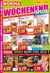 Gazetka promocyjna Norma - Norma - Gazetka - ważna od 17.10 do 17.10.2022 - strona 16 - produkty: alpenmilch, auer, beere, beeren, beutel, butter, choco fresh, creme, eimer, eis, filet, fleisch, gulasch, heidelbeere, heidelbeeren, im zarten saitling, kräuter, kräuterbutter, kühlregal, lebensmittel, lindor, margherita, milch, natur, nuss, pizza, pute, Putenoberkeule, regal, reis, Sauerrahm, schoko, schokolade, schwein, schweine, schweinefilet, snack, Speck, Spezi, Ti, tiefpreis, wein, weine, wiener, zwiebel